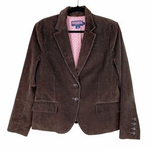 Vineyard Vines Brown Corduroy Blazer Jacket